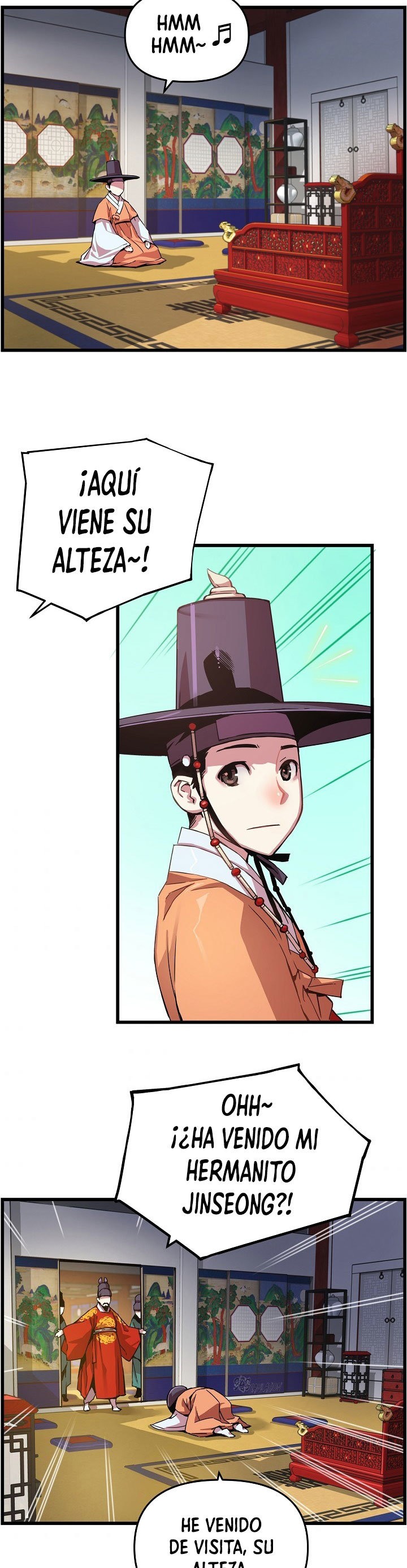Read I Shall Live As a Prince Es Manga Online