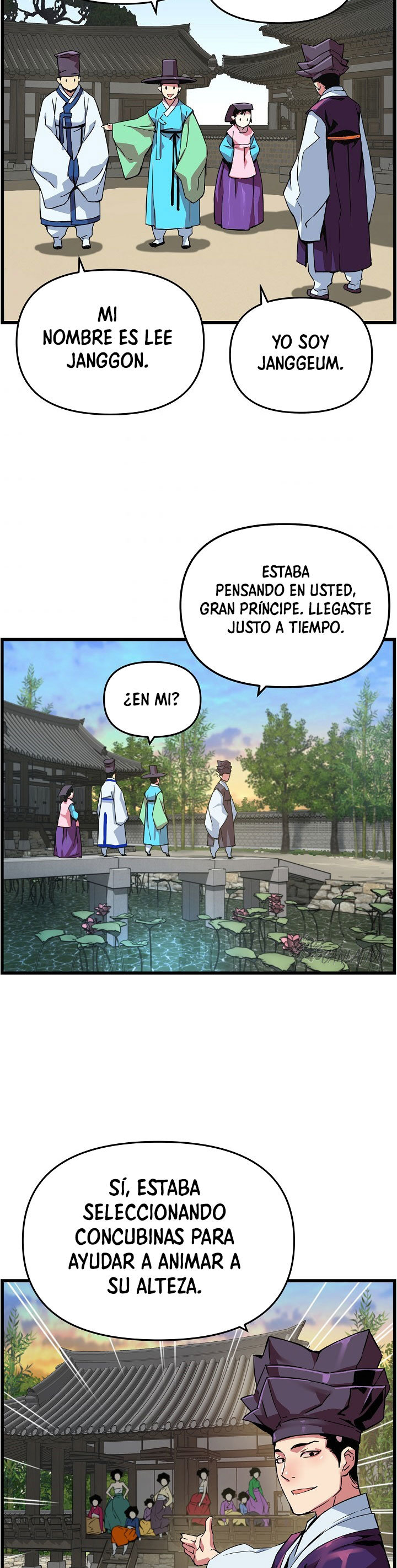 Read I Shall Live As a Prince Es Manga Online