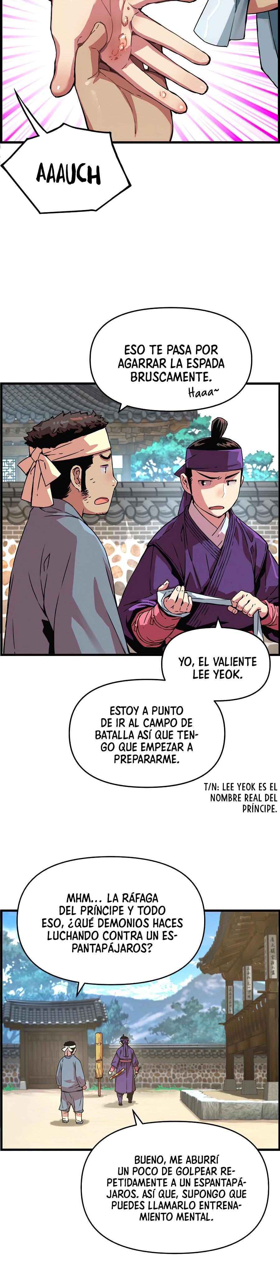 Read I Shall Live As a Prince Es Manga Online
