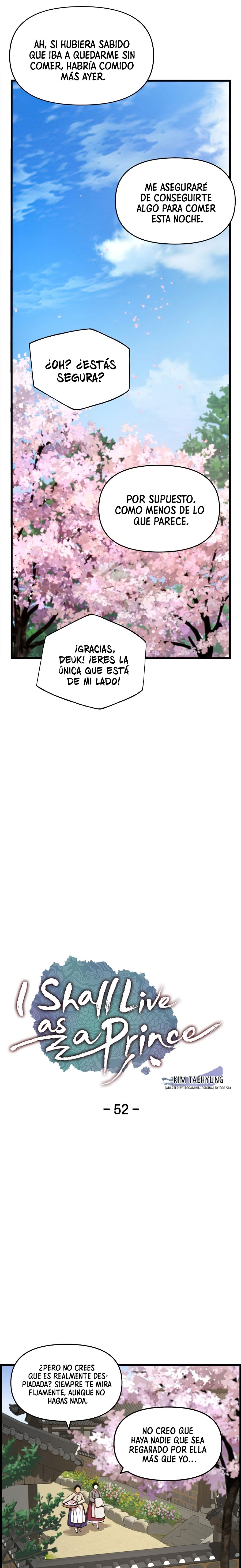 Read I Shall Live As a Prince Es Manga Online