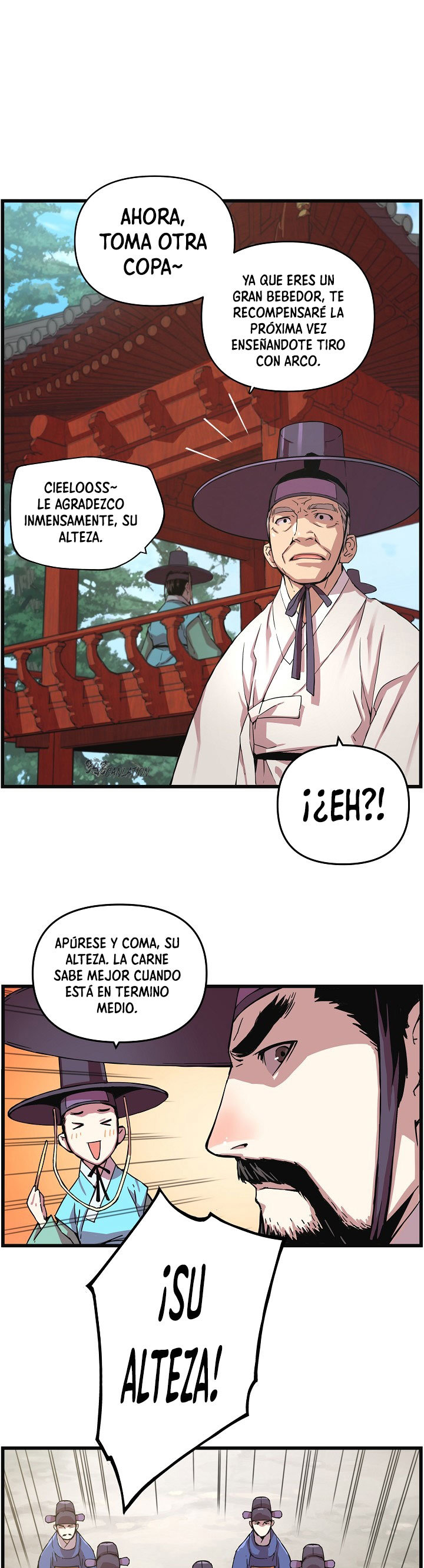 Read I Shall Live As a Prince Es Manga Online