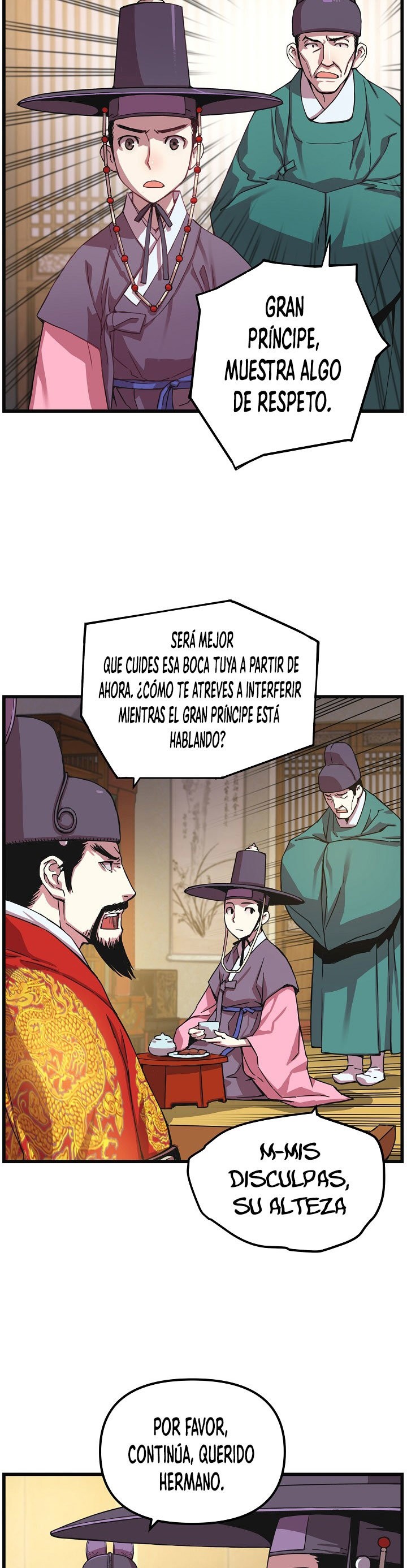 Read I Shall Live As a Prince Es Manga Online
