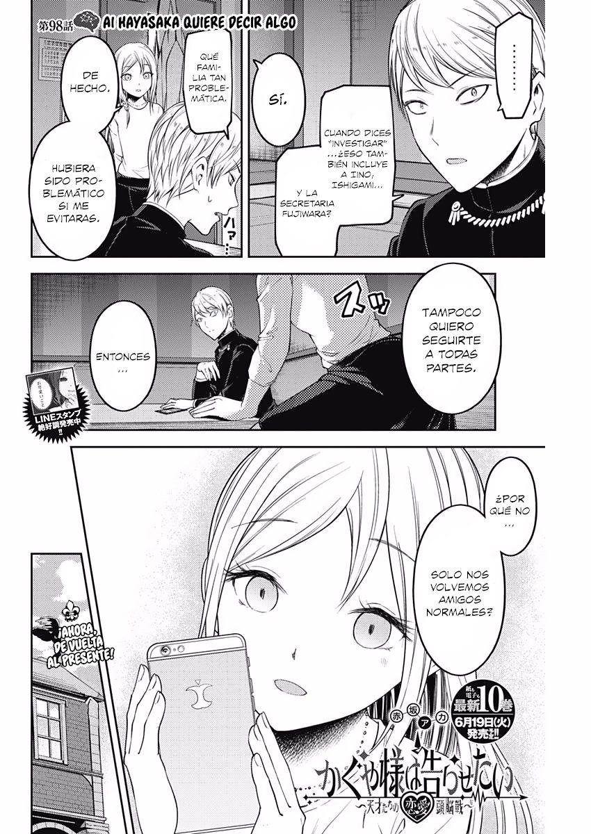 Read Kaguya-sama love is war Es Manga Online