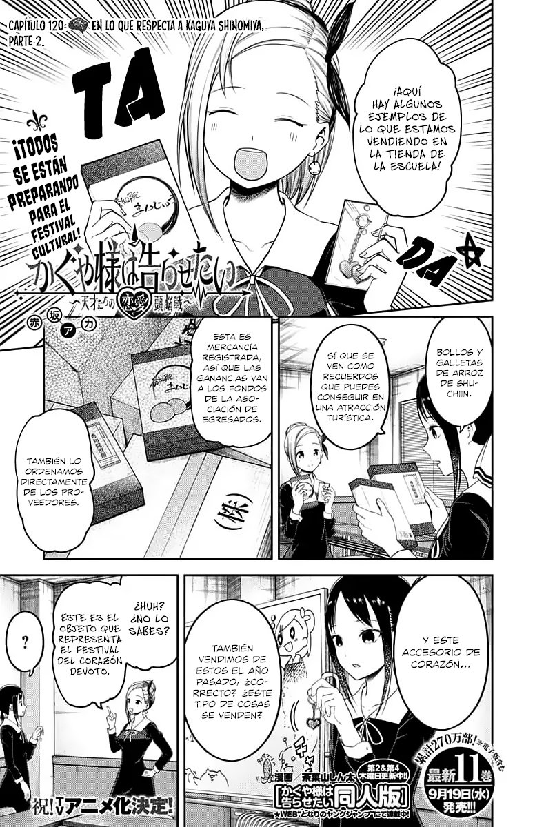 Read Kaguya-sama love is war Es Manga Online