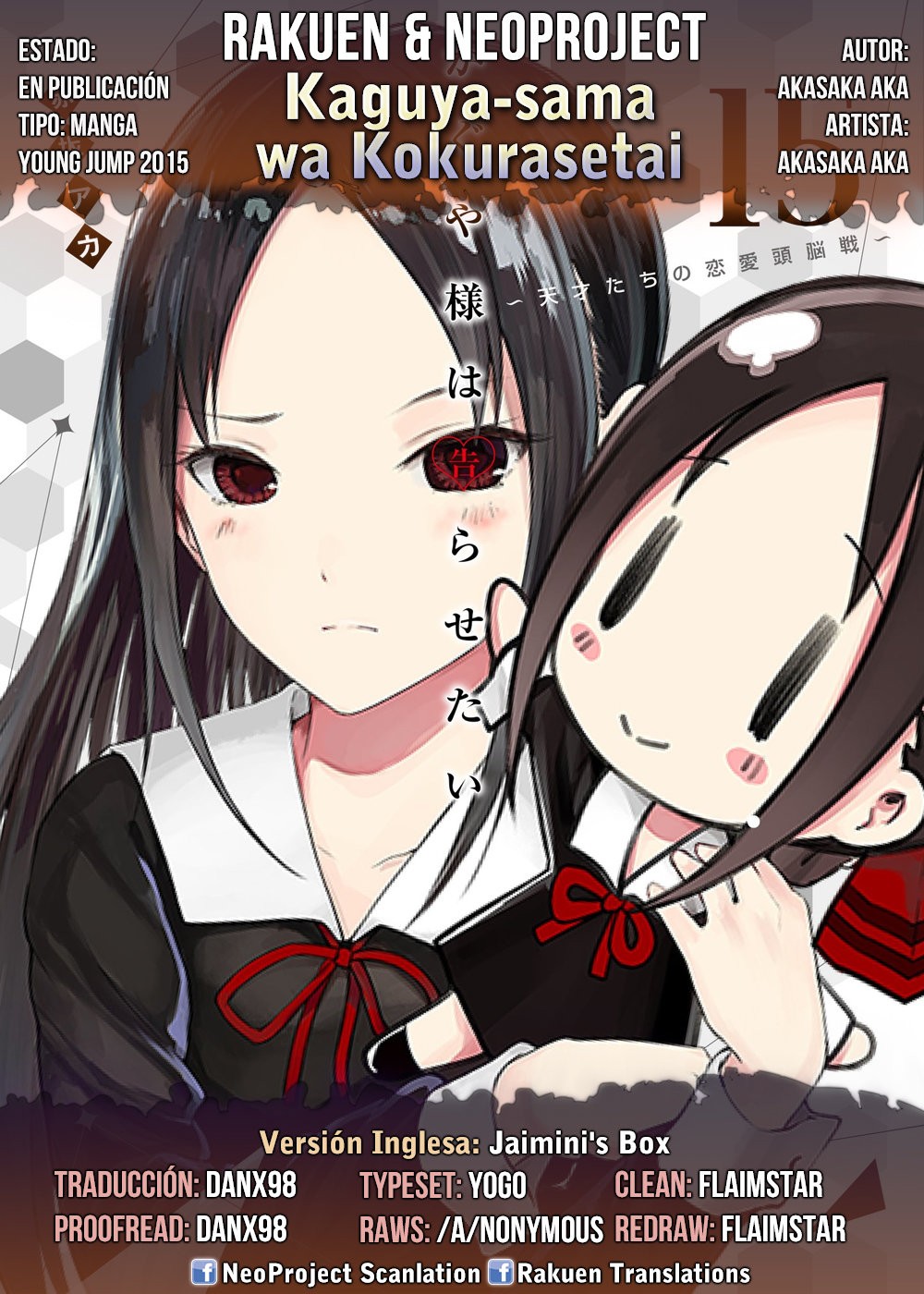 Read Kaguya-sama love is war Es Manga Online