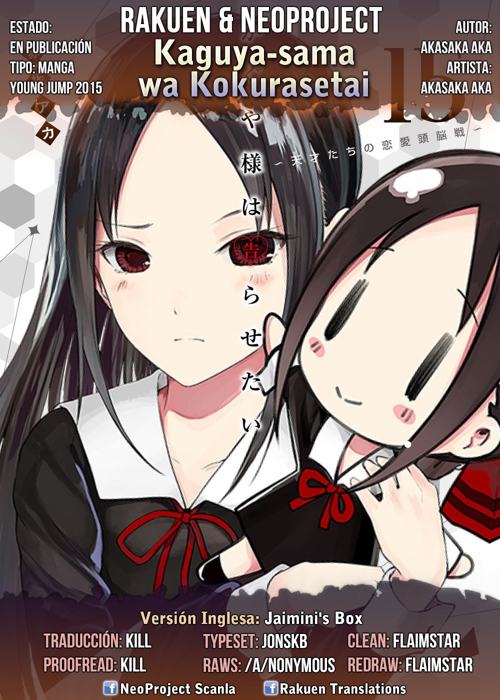 Read Kaguya-sama love is war Es Manga Online