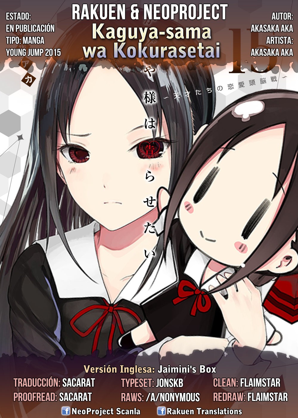 Read Kaguya-sama love is war Es Manga Online