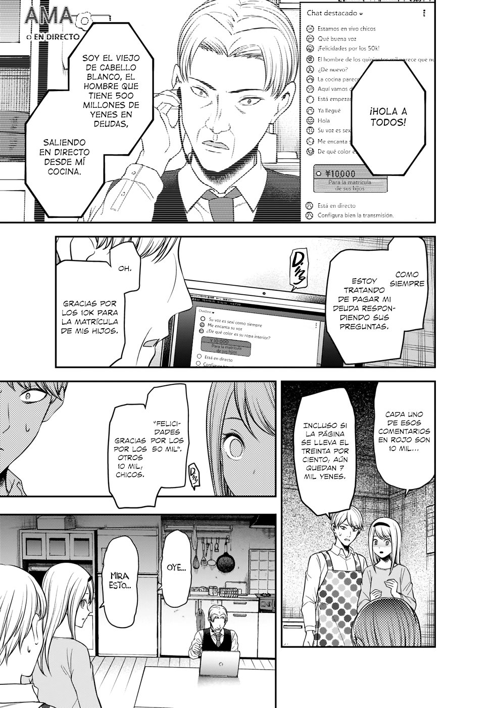 Read Kaguya-sama love is war Es Manga Online