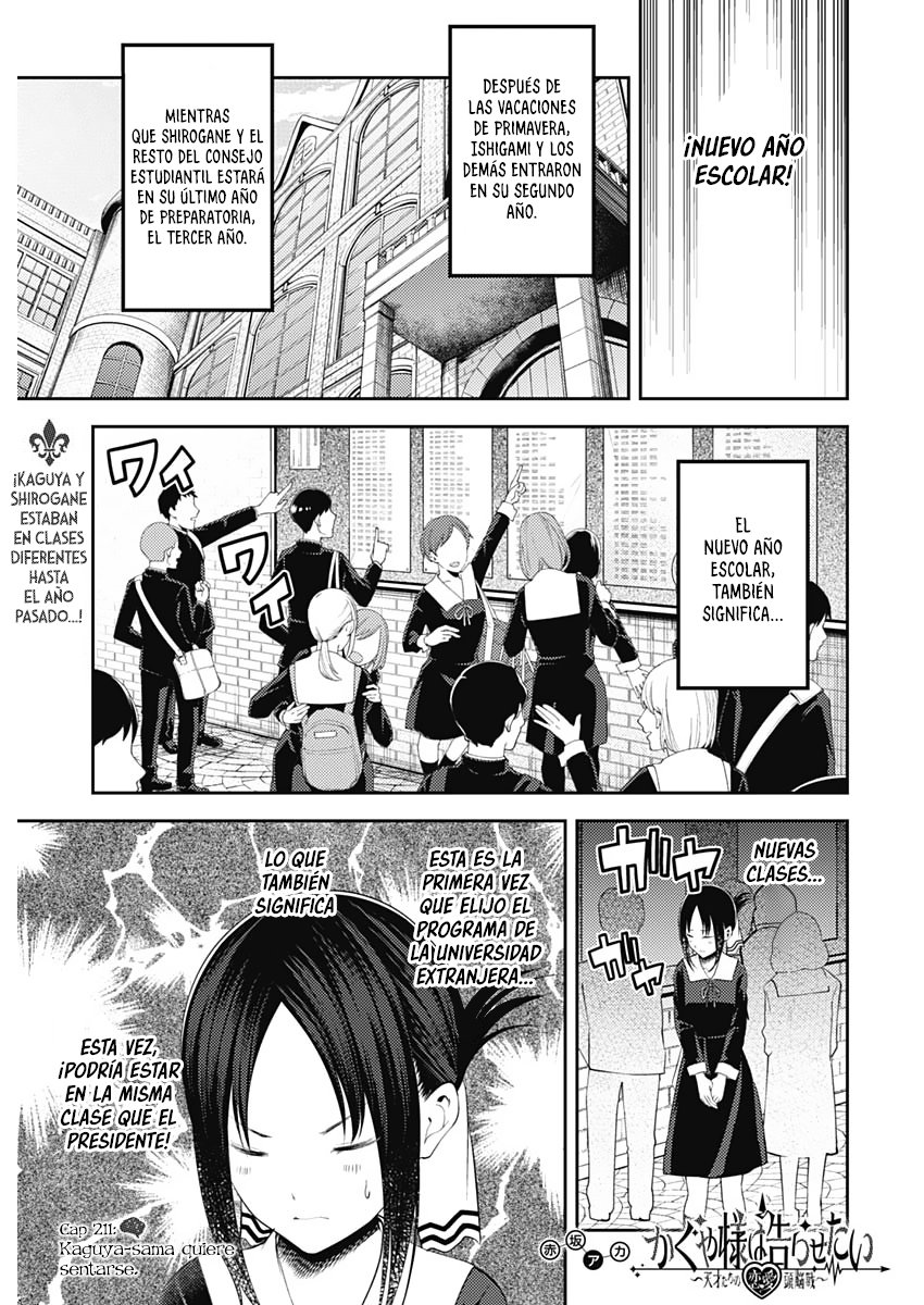 Read Kaguya-sama love is war Es Manga Online