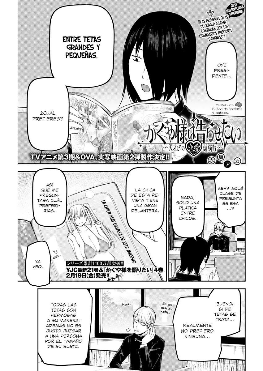 Read Kaguya-sama love is war Es Manga Online