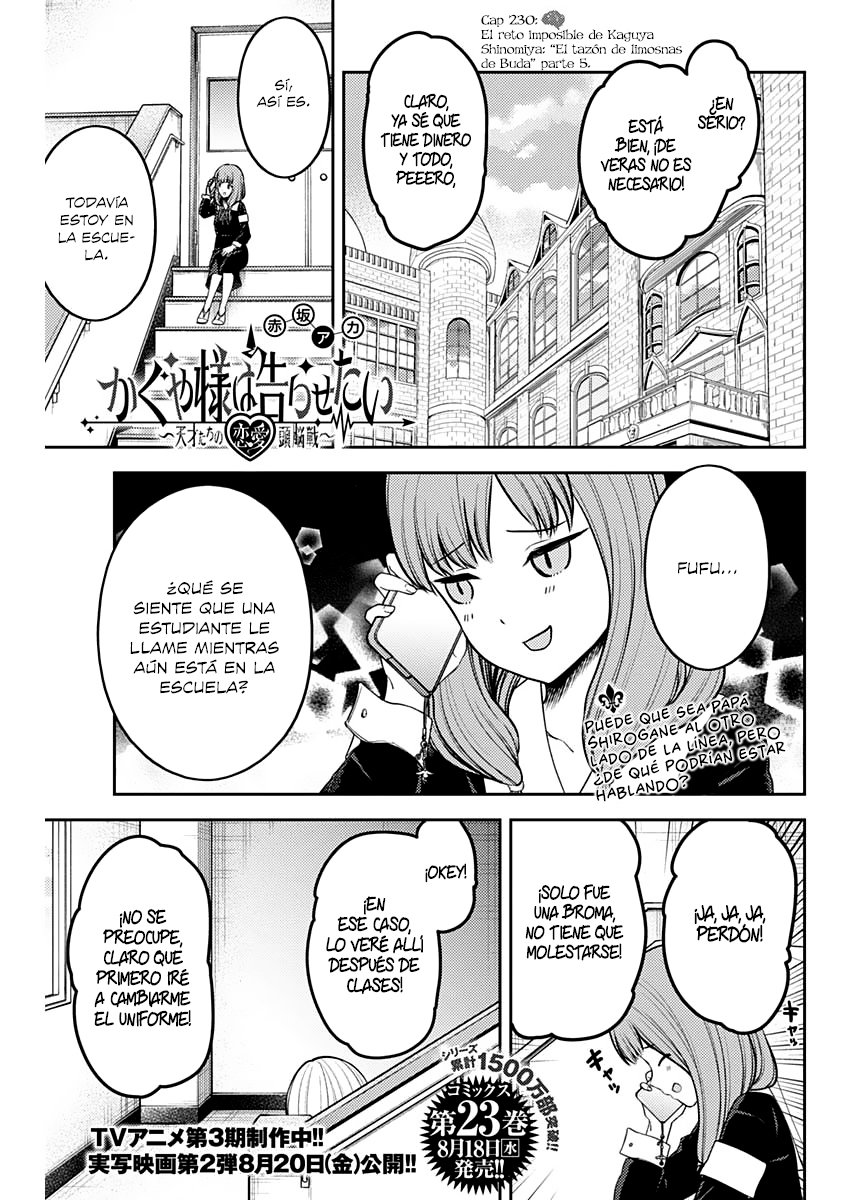 Read Kaguya-sama love is war Es Manga Online