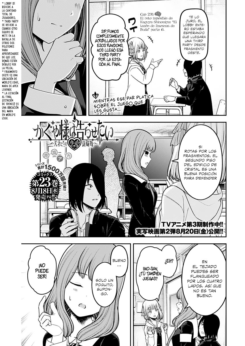 Read Kaguya-sama love is war Es Manga Online