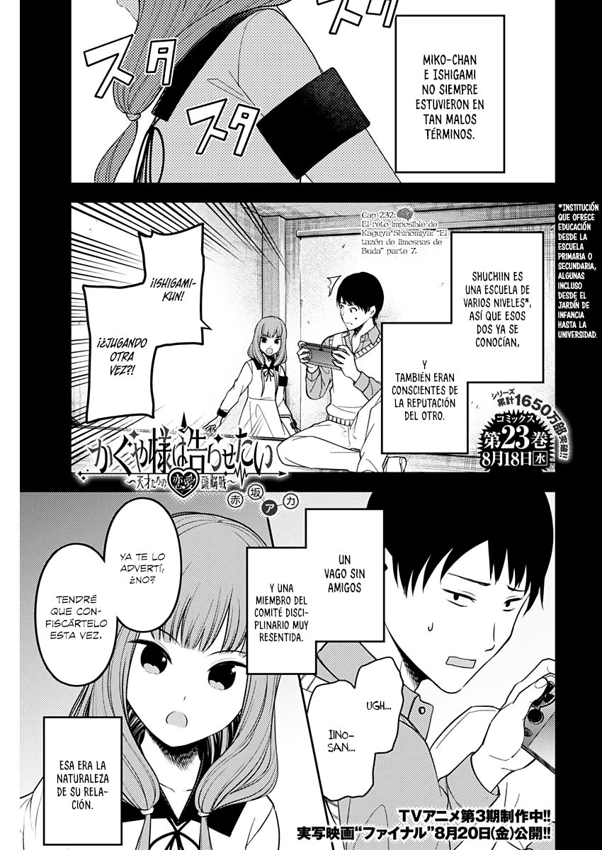 Read Kaguya-sama love is war Es Manga Online