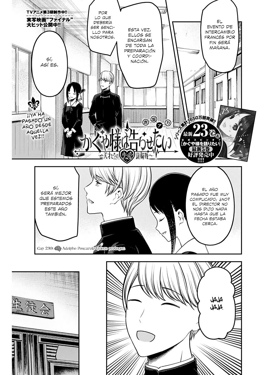 Read Kaguya-sama love is war Es Manga Online
