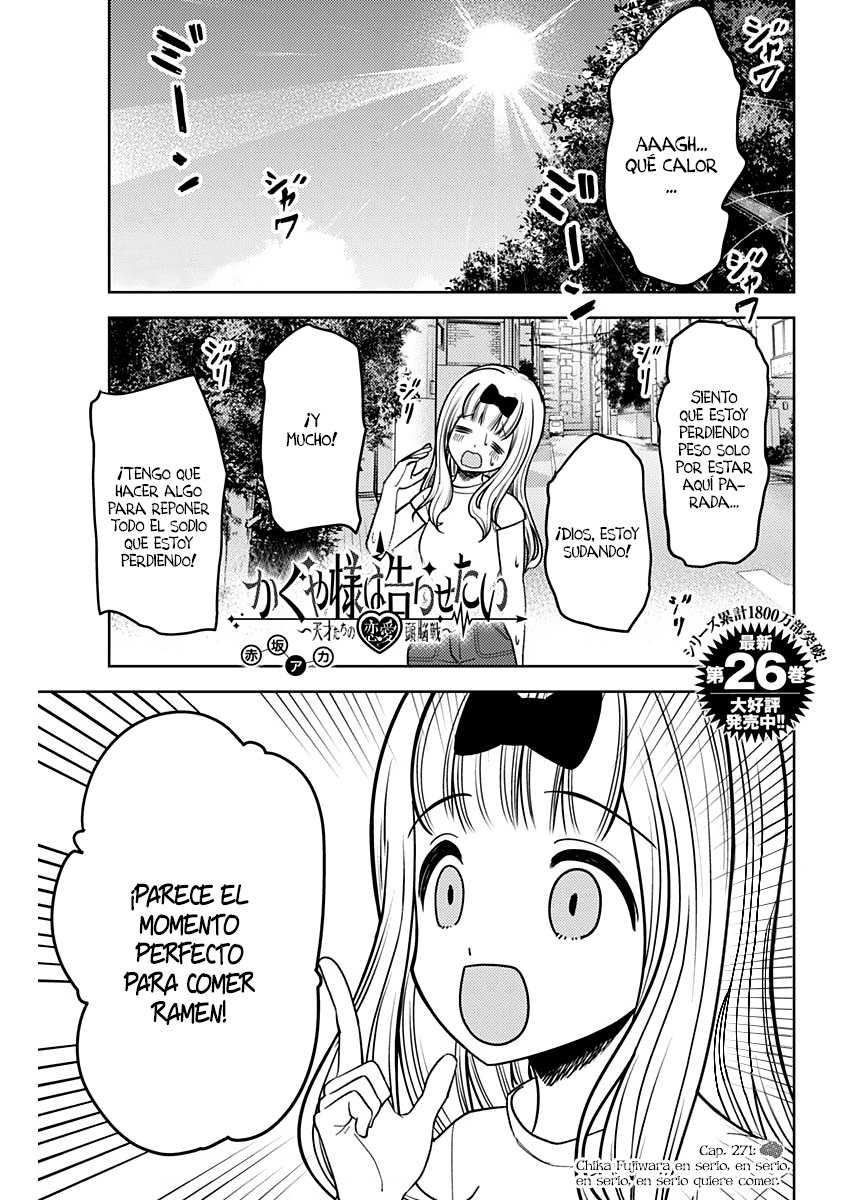 Read Kaguya-sama love is war Es Manga Online