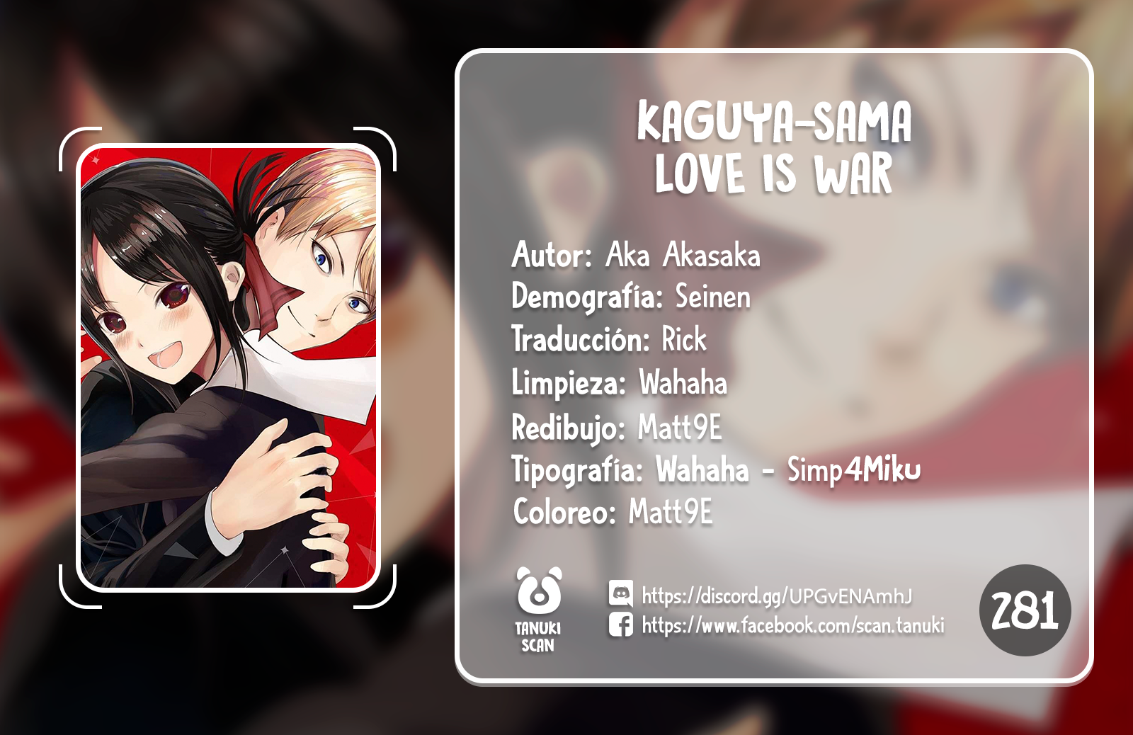 Read Kaguya-sama love is war Es Manga Online