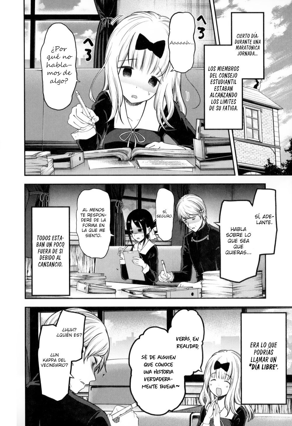 Read Kaguya-sama love is war Es Manga Online