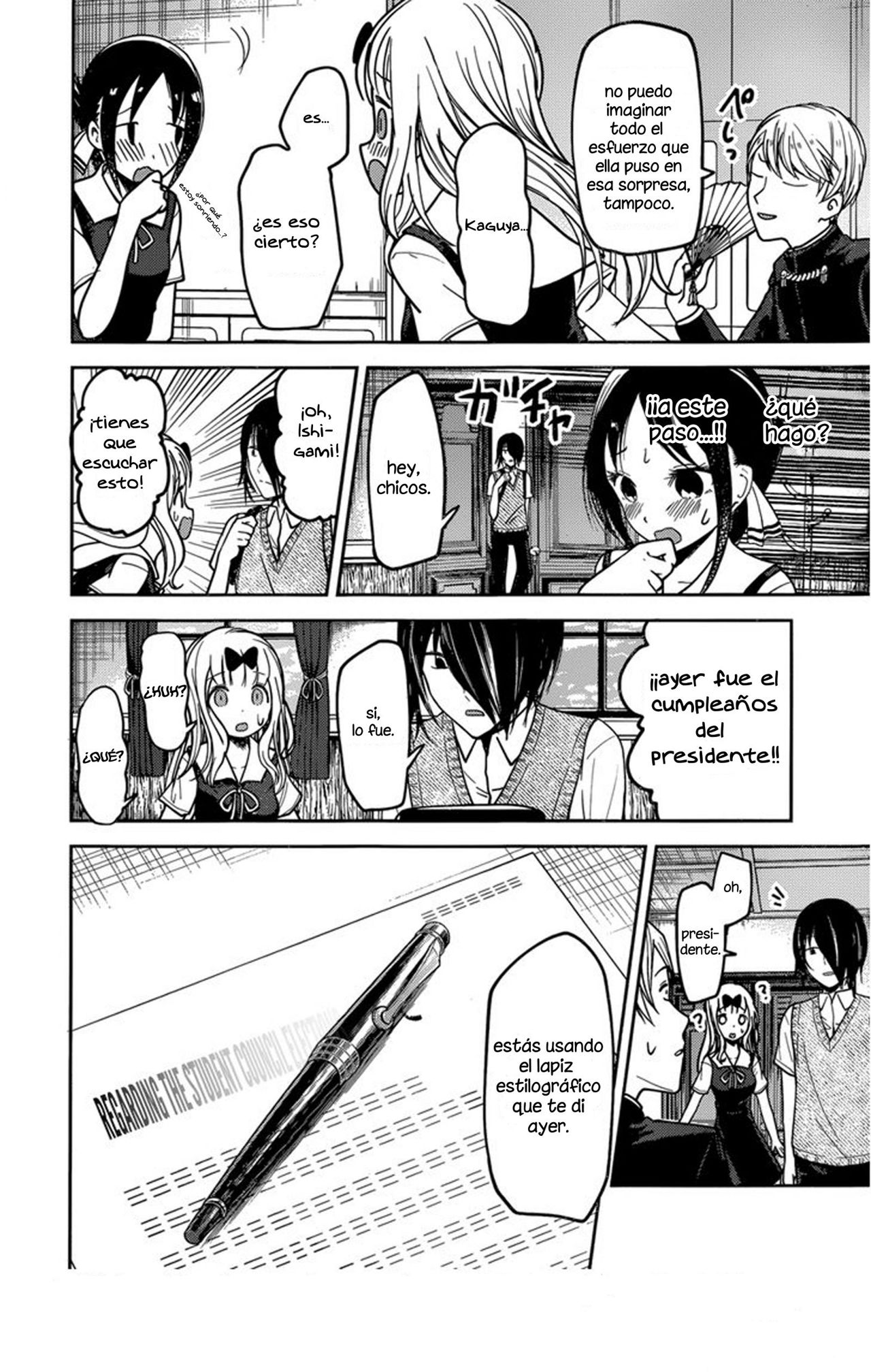 Read Kaguya-sama love is war Es Manga Online