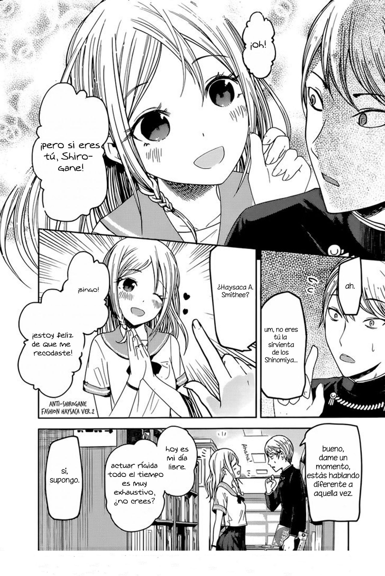 Read Kaguya-sama love is war Es Manga Online