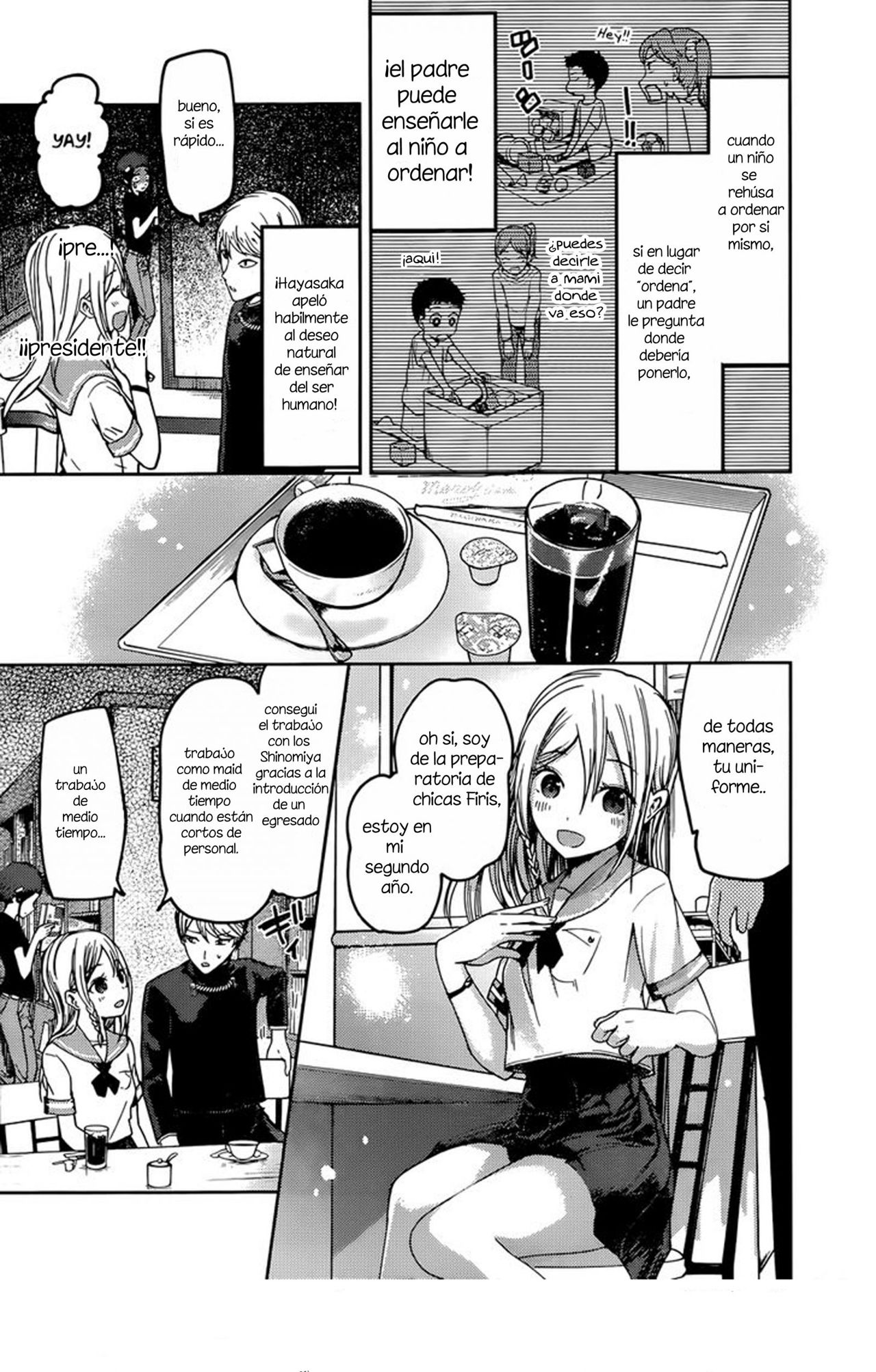 Read Kaguya-sama love is war Es Manga Online