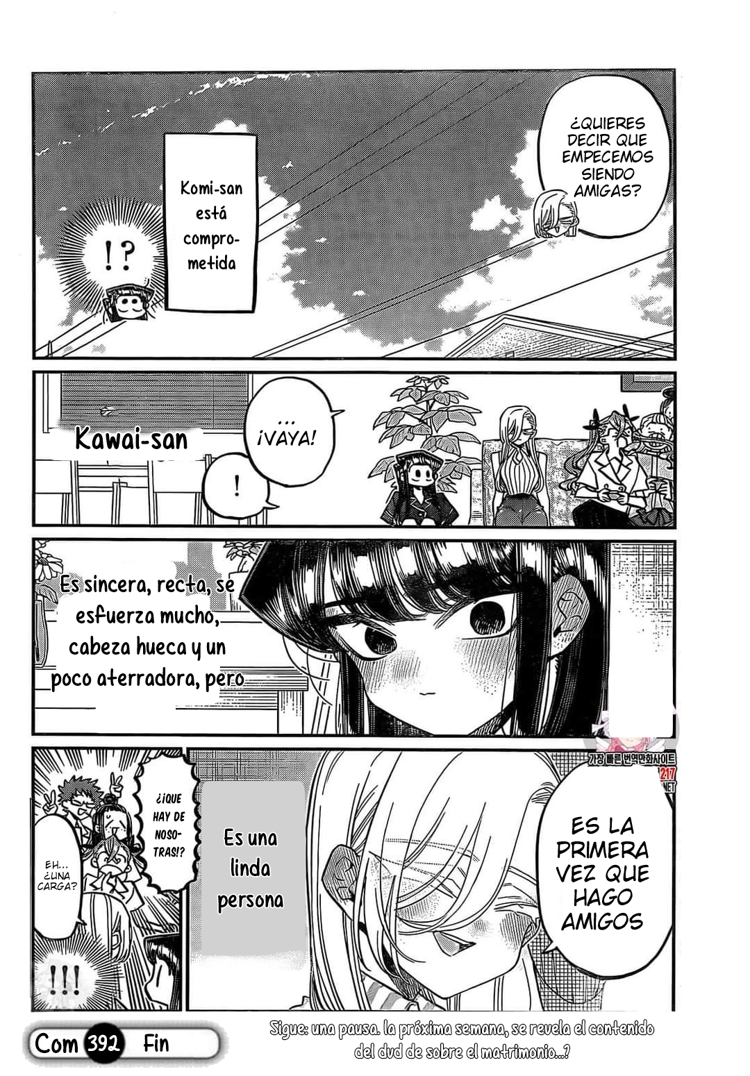 Read Komi Can't Communicate Es Manga Online