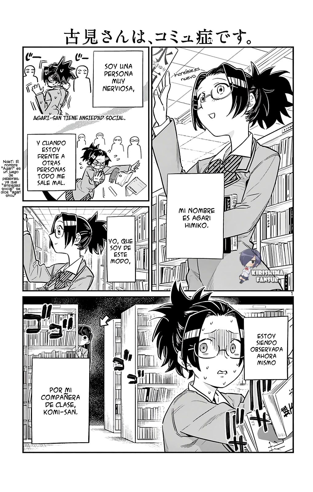 Read Komi Can't Communicate Es Manga Online