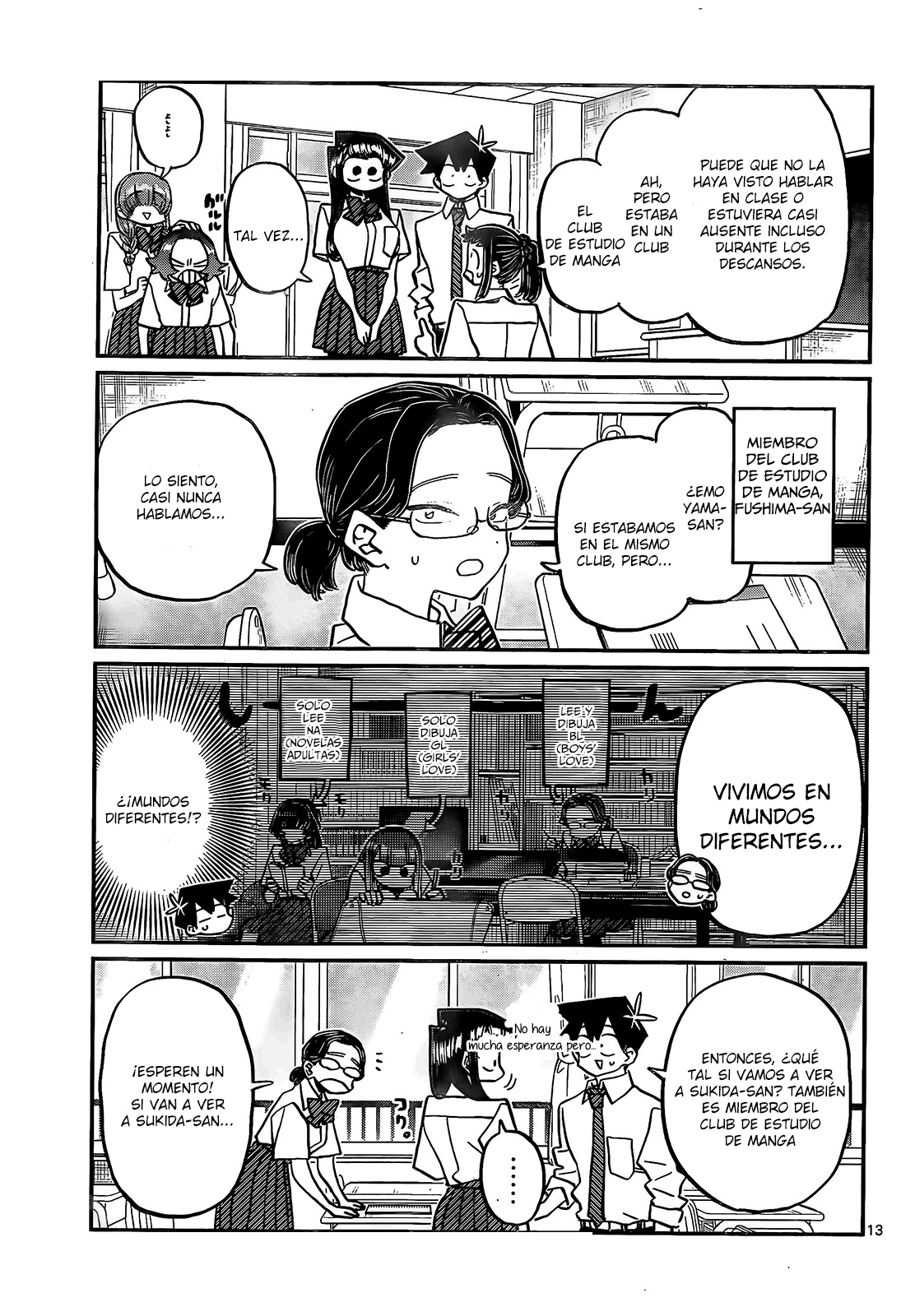 Read Komi Can't Communicate Es Manga Online