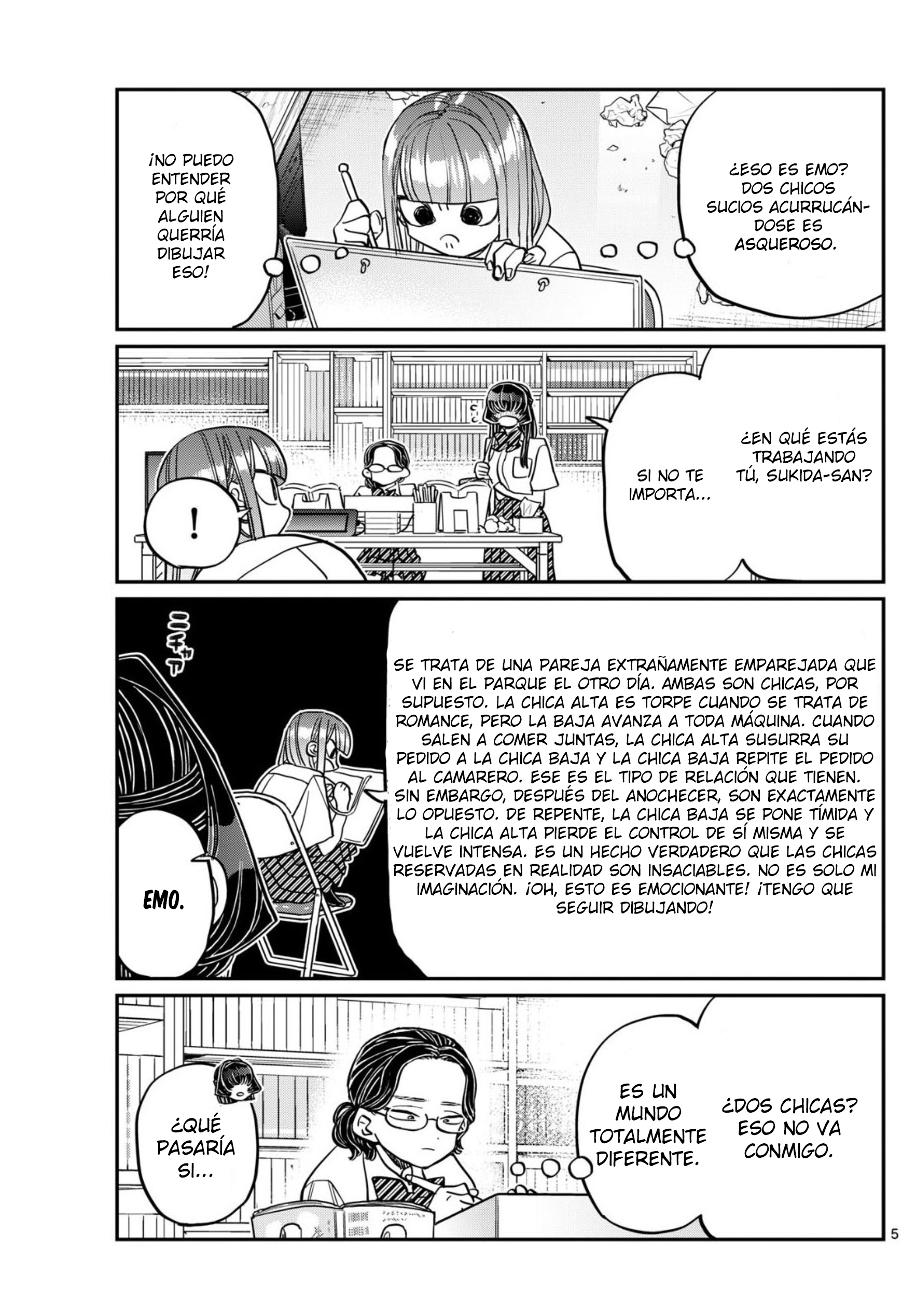 Read Komi Can't Communicate Es Manga Online