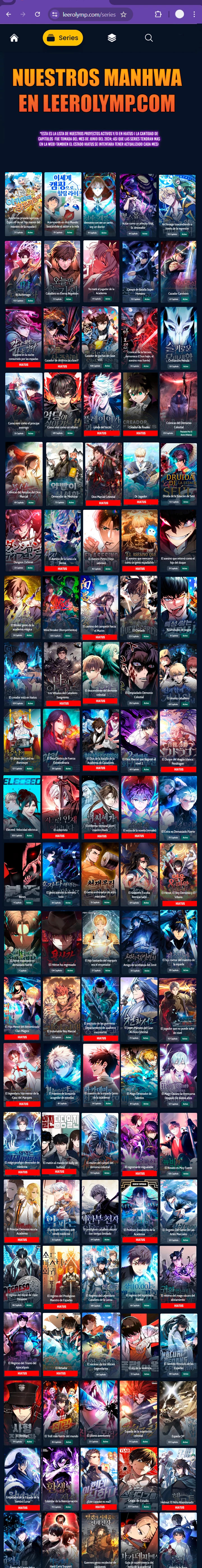 Read Solo Leveling_ Ragnarok Es Manga Online