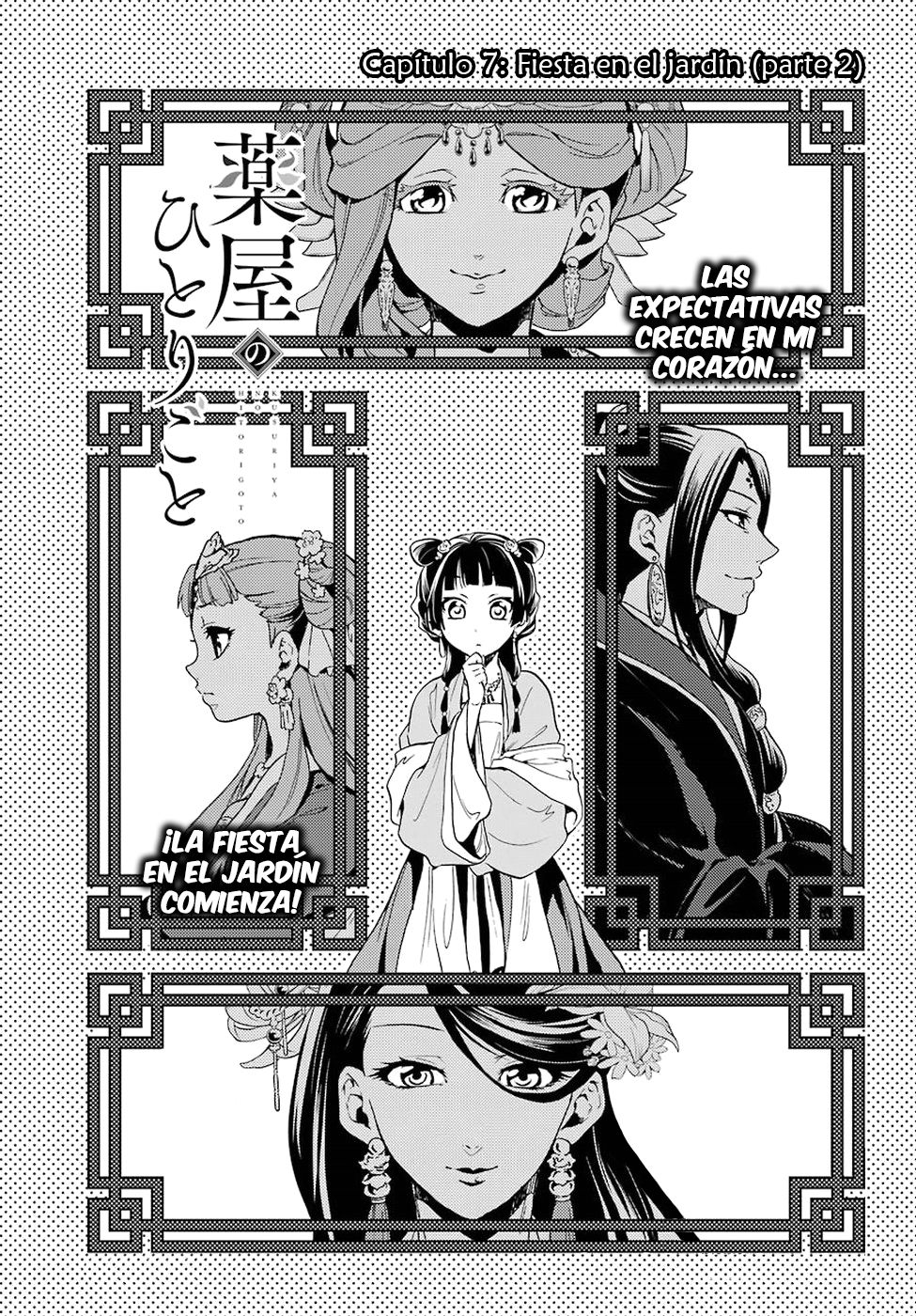 Read The Apothecary Diaries Es Manga Online