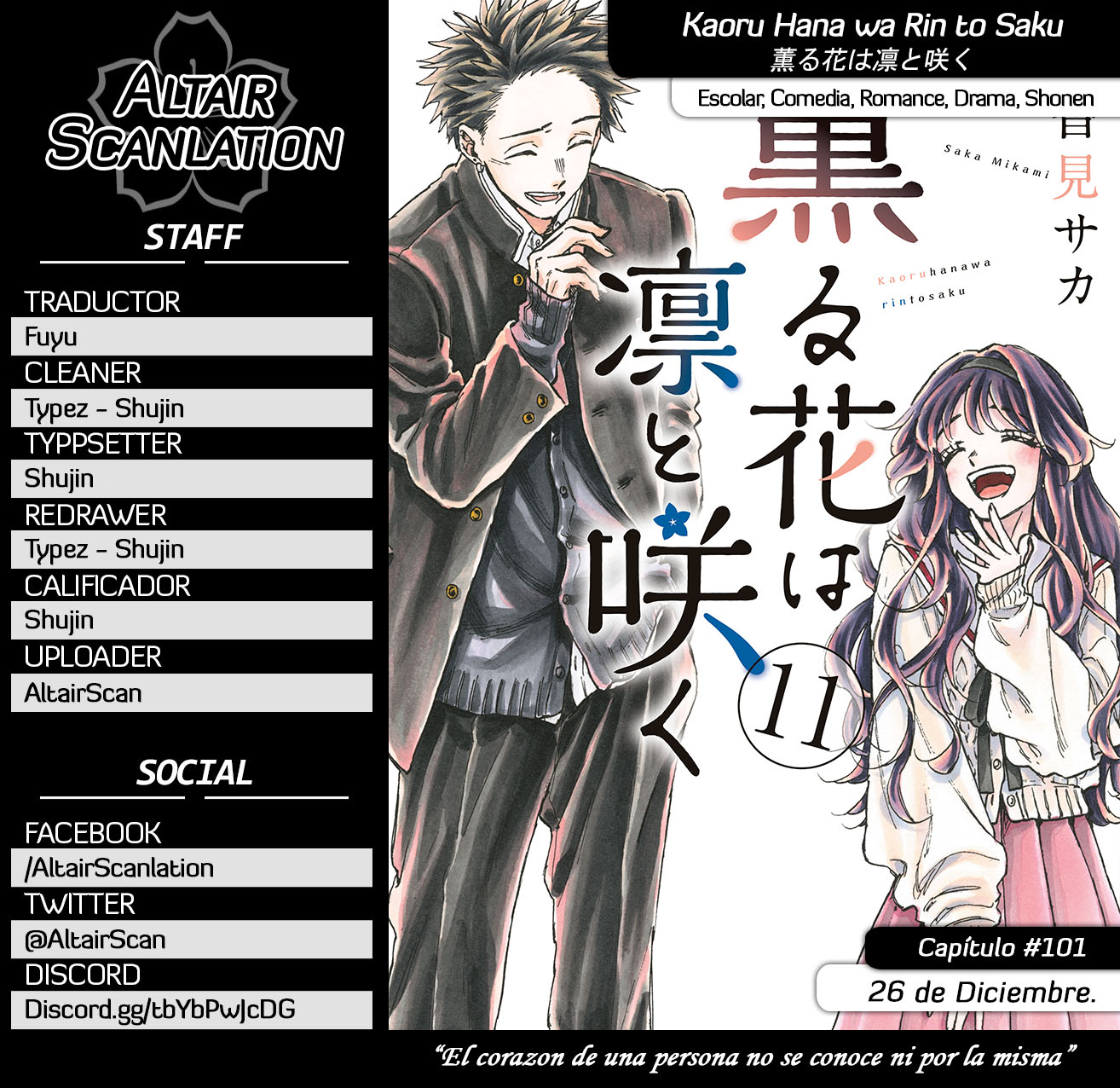 Read The Fragrant Flower Blooms with Dignity Es Manga Online