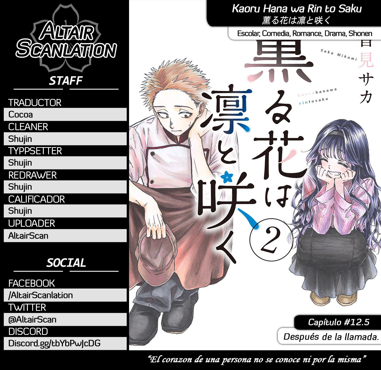 Read The Fragrant Flower Blooms with Dignity Es Manga Online