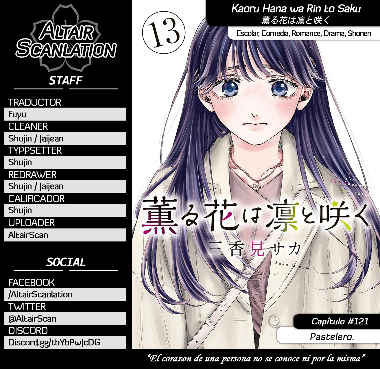 Read The Fragrant Flower Blooms with Dignity Es Manga Online