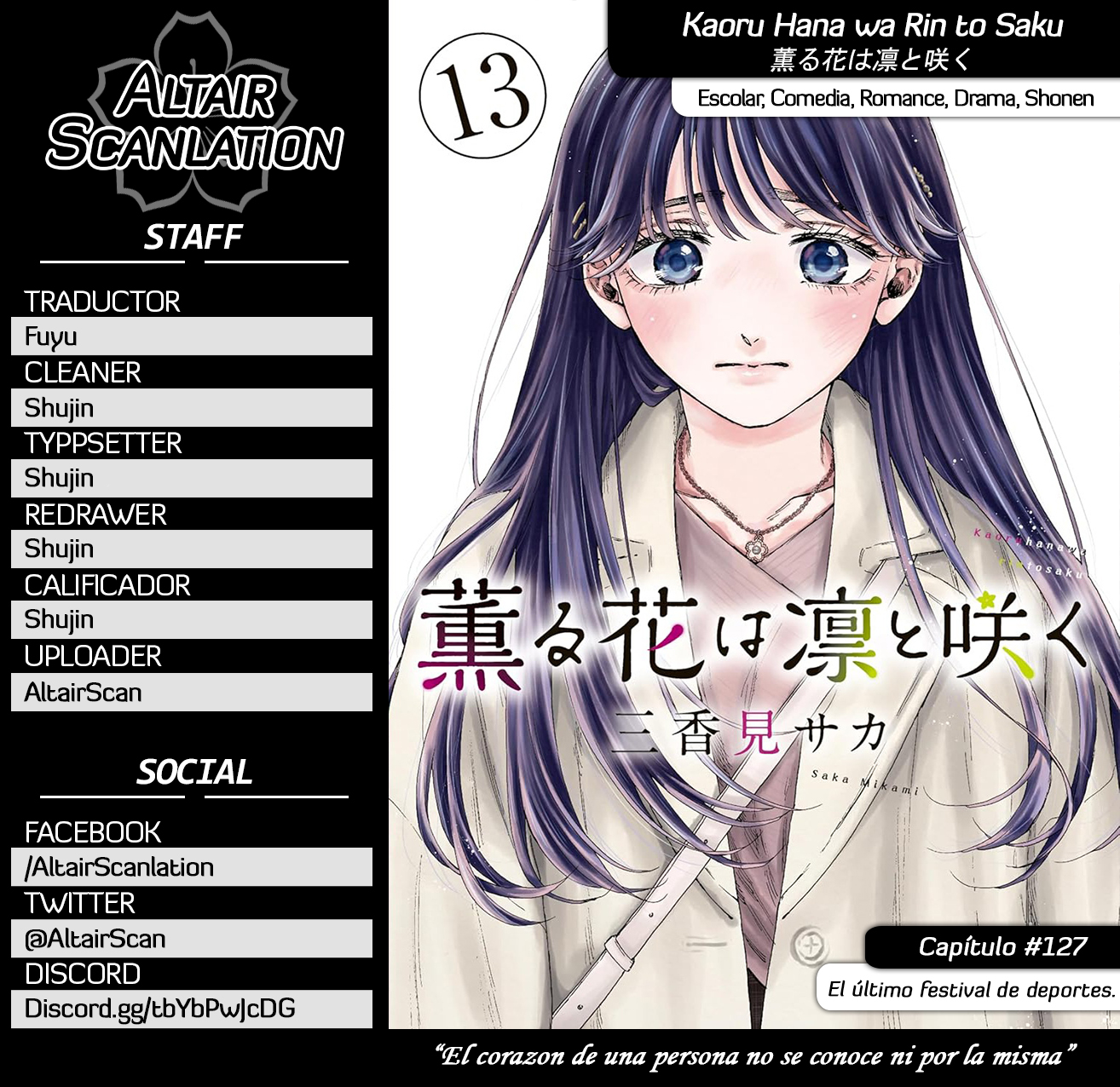 Read The Fragrant Flower Blooms with Dignity Es Manga Online