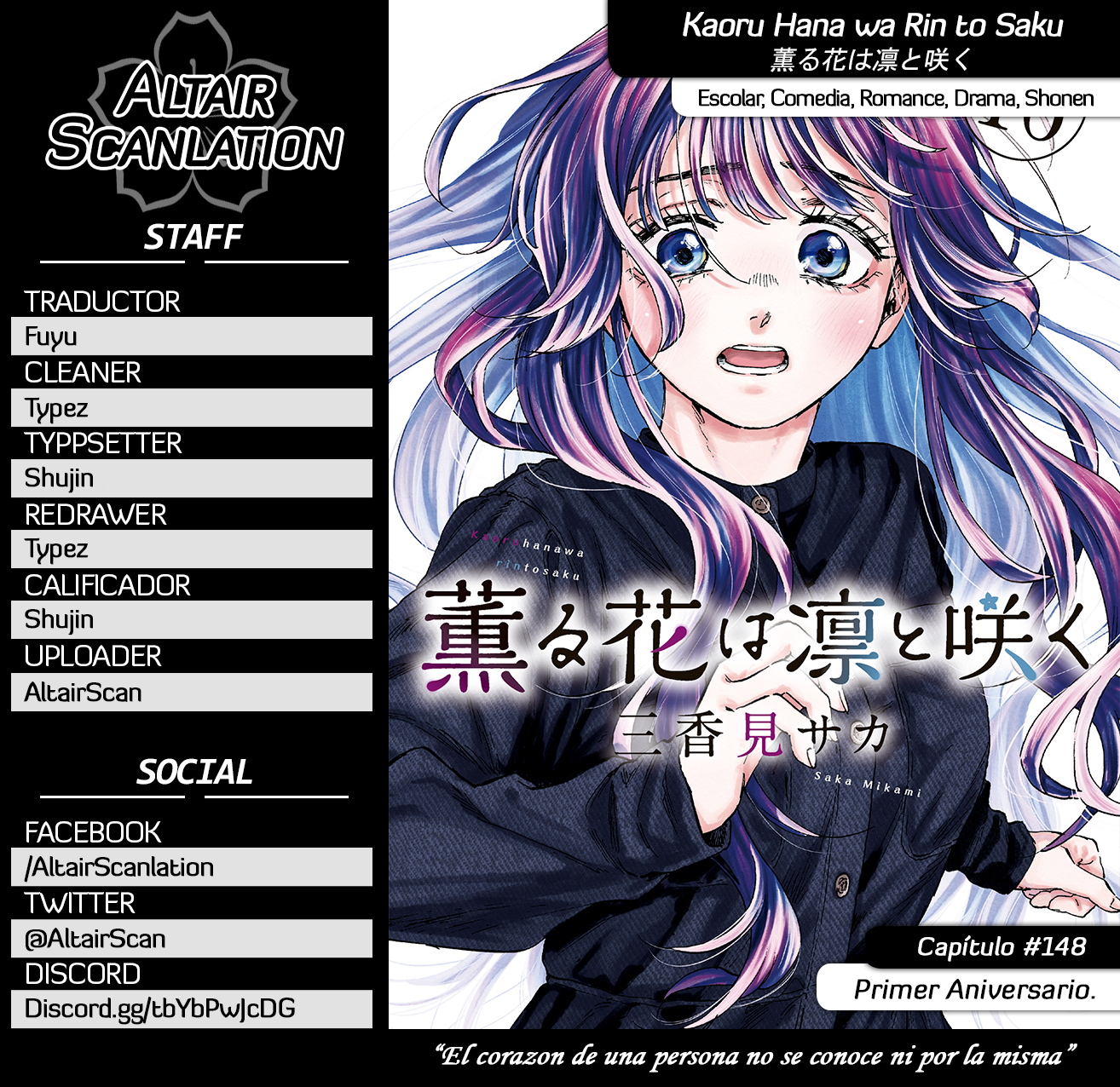 Read The Fragrant Flower Blooms with Dignity Es Manga Online