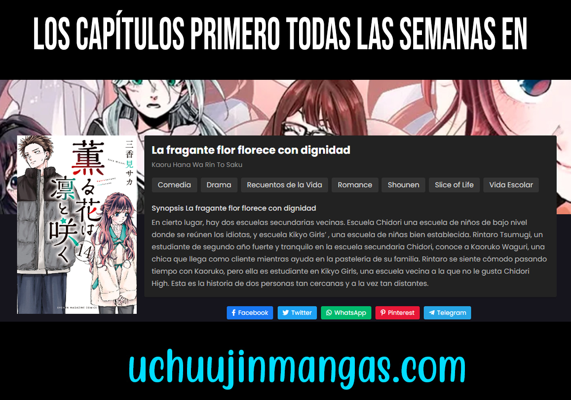 Read The Fragrant Flower Blooms with Dignity Es Manga Online