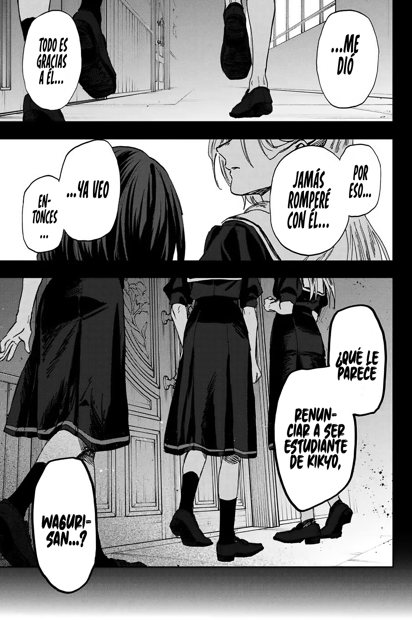 Read The Fragrant Flower Blooms with Dignity Es Manga Online