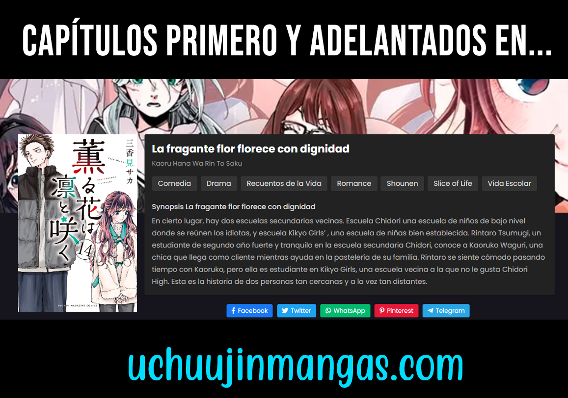 Read The Fragrant Flower Blooms with Dignity Es Manga Online
