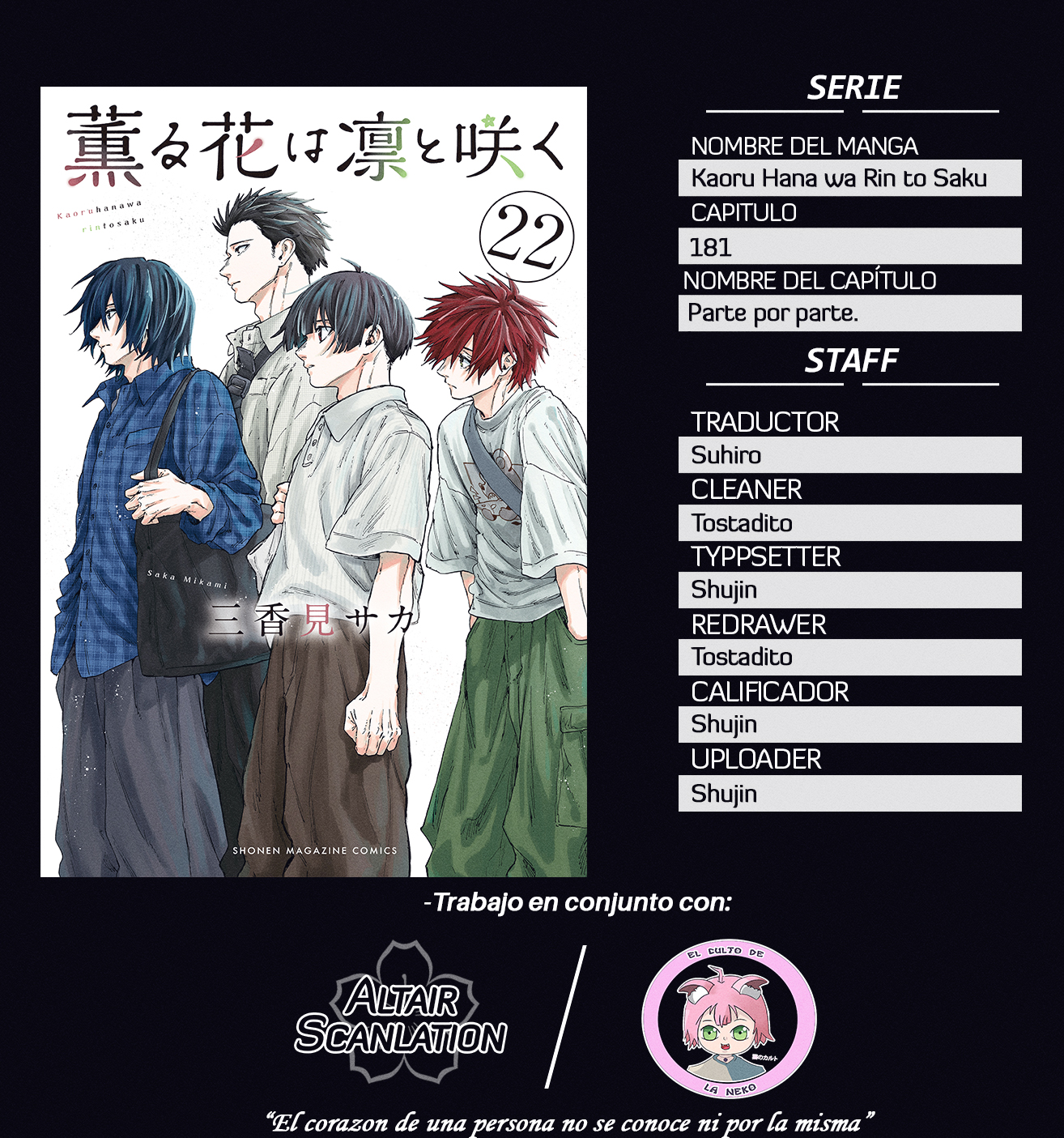 Read The Fragrant Flower Blooms with Dignity Es Manga Online