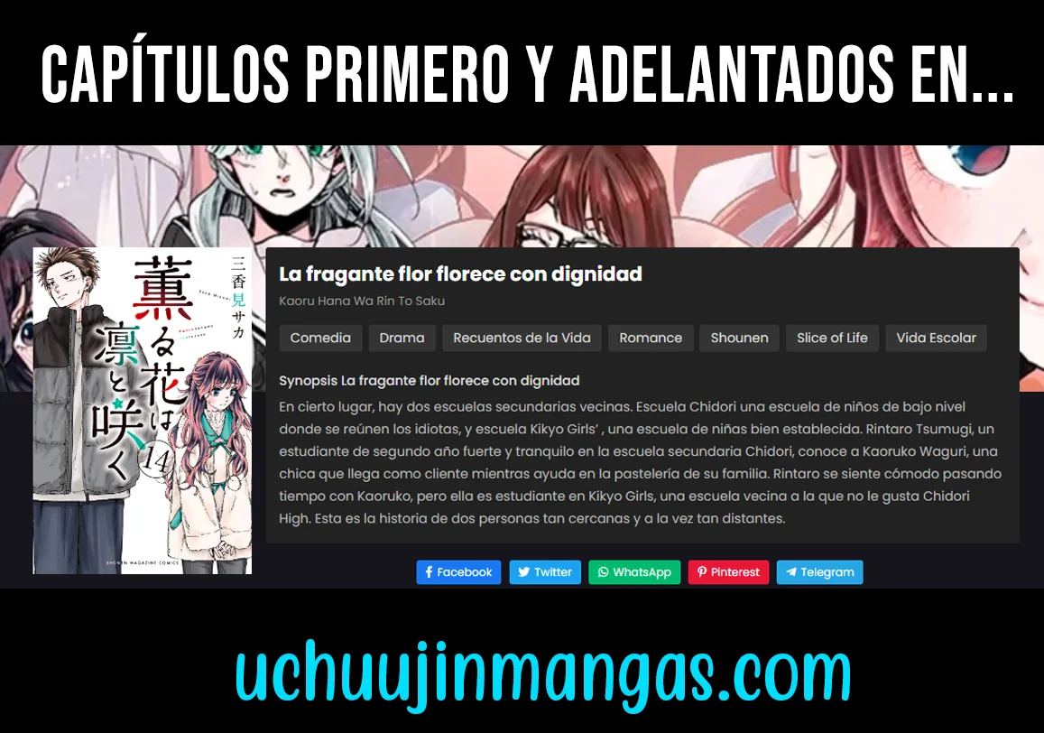 Read The Fragrant Flower Blooms with Dignity Es Manga Online