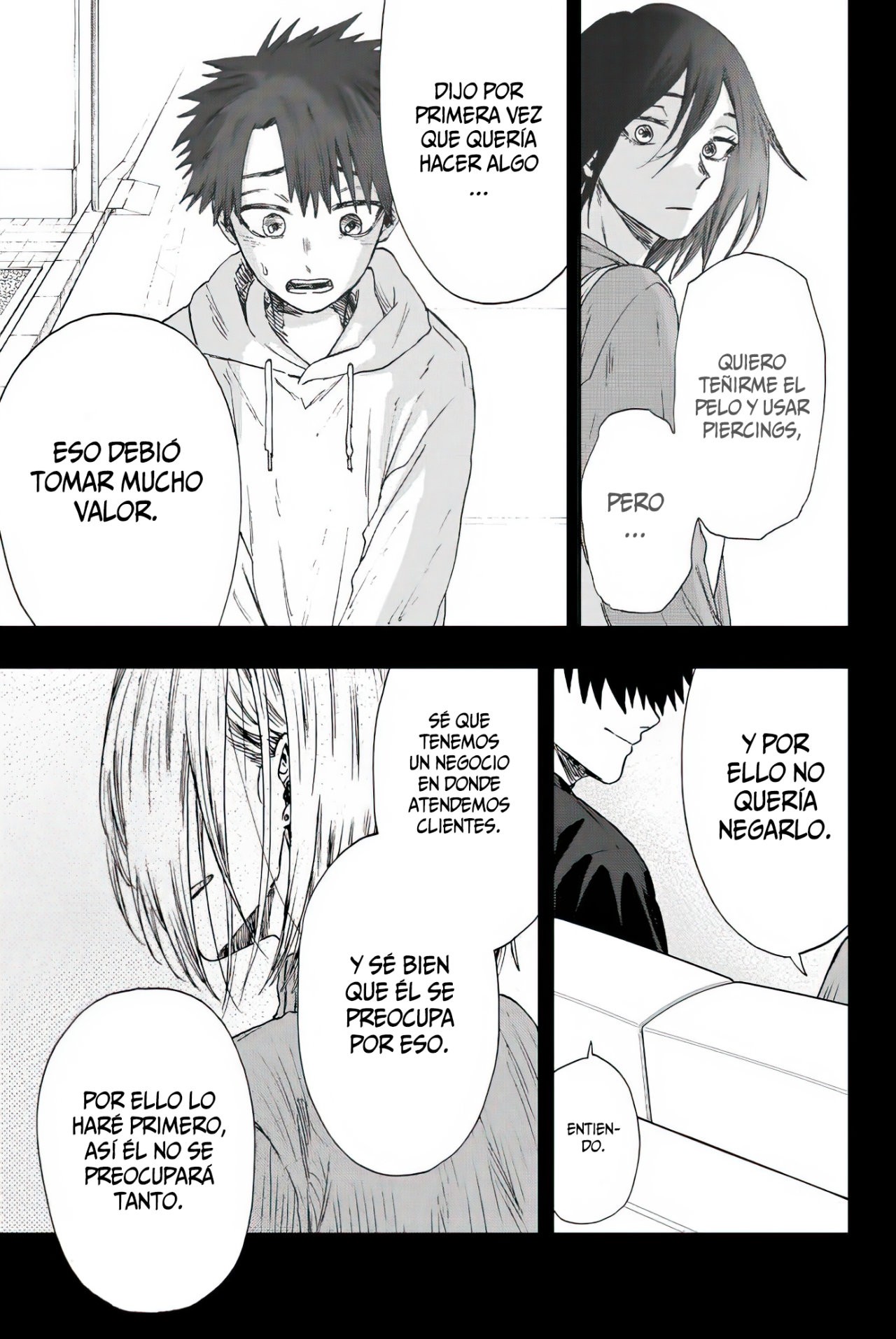 Read The Fragrant Flower Blooms with Dignity Es Manga Online