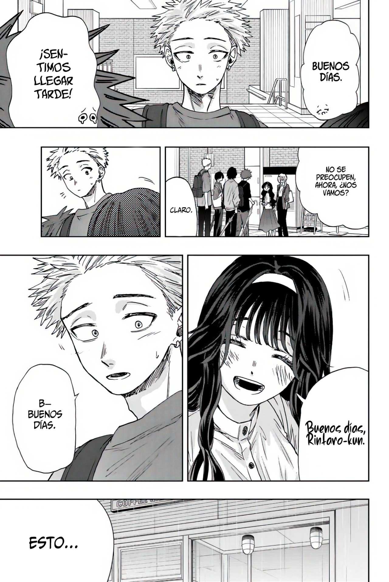 Read The Fragrant Flower Blooms with Dignity Es Manga Online