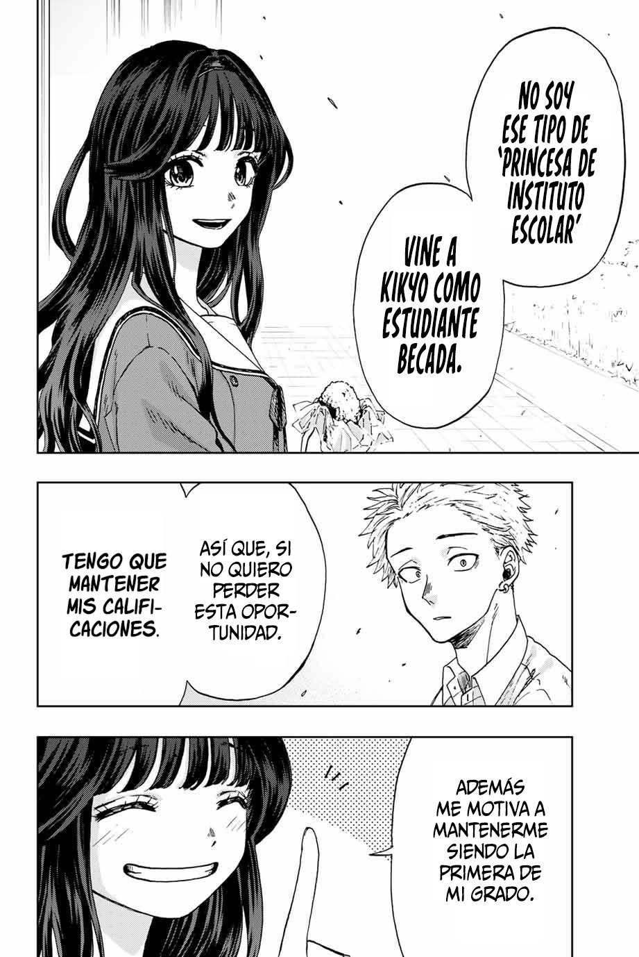 Read The Fragrant Flower Blooms with Dignity Es Manga Online