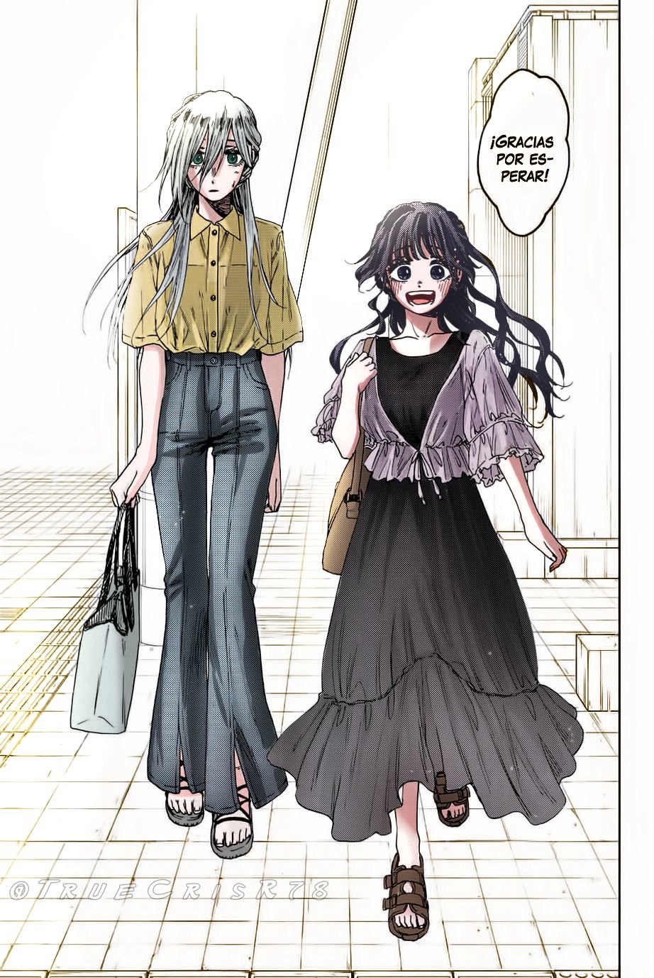 Read The Fragrant Flower Blooms with Dignity Es Manga Online