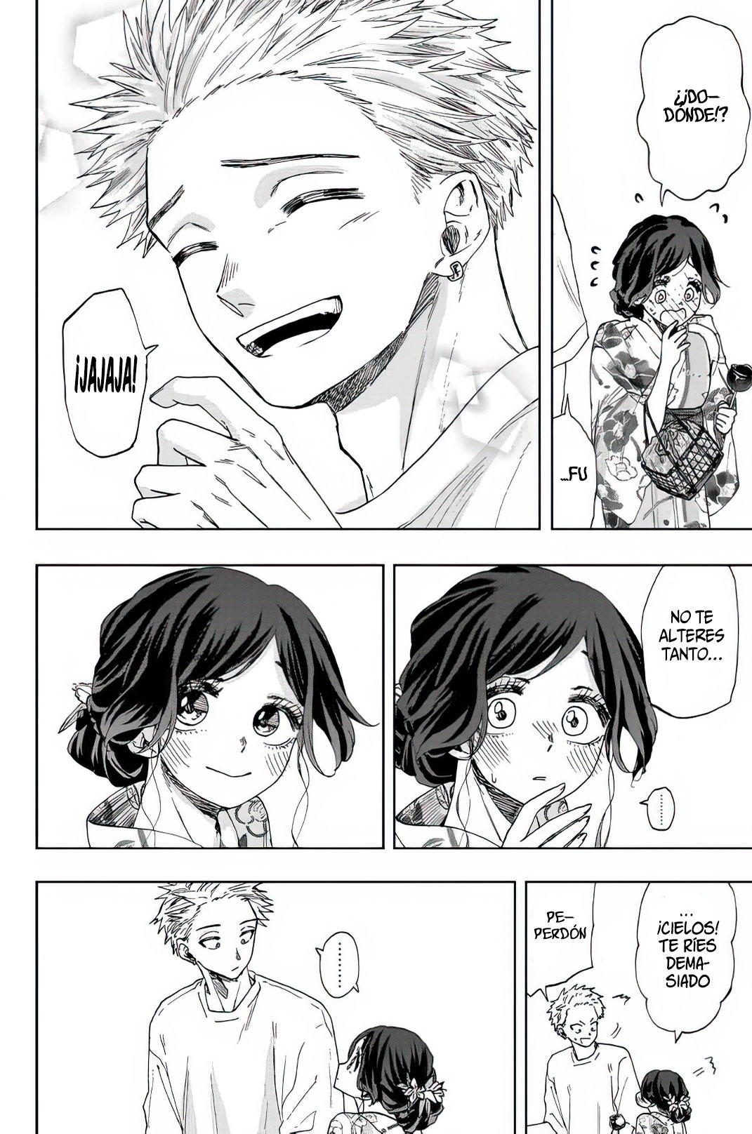Read The Fragrant Flower Blooms with Dignity Es Manga Online