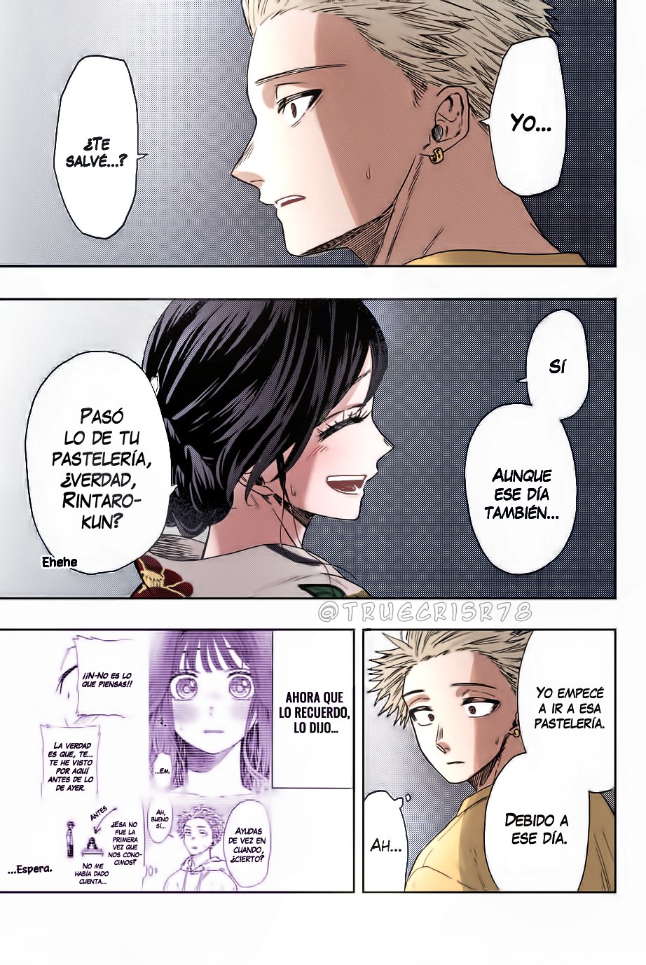 Read The Fragrant Flower Blooms with Dignity Es Manga Online