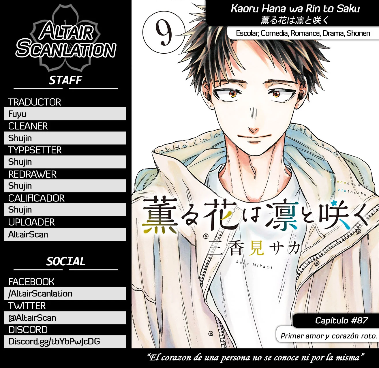 Read The Fragrant Flower Blooms with Dignity Es Manga Online
