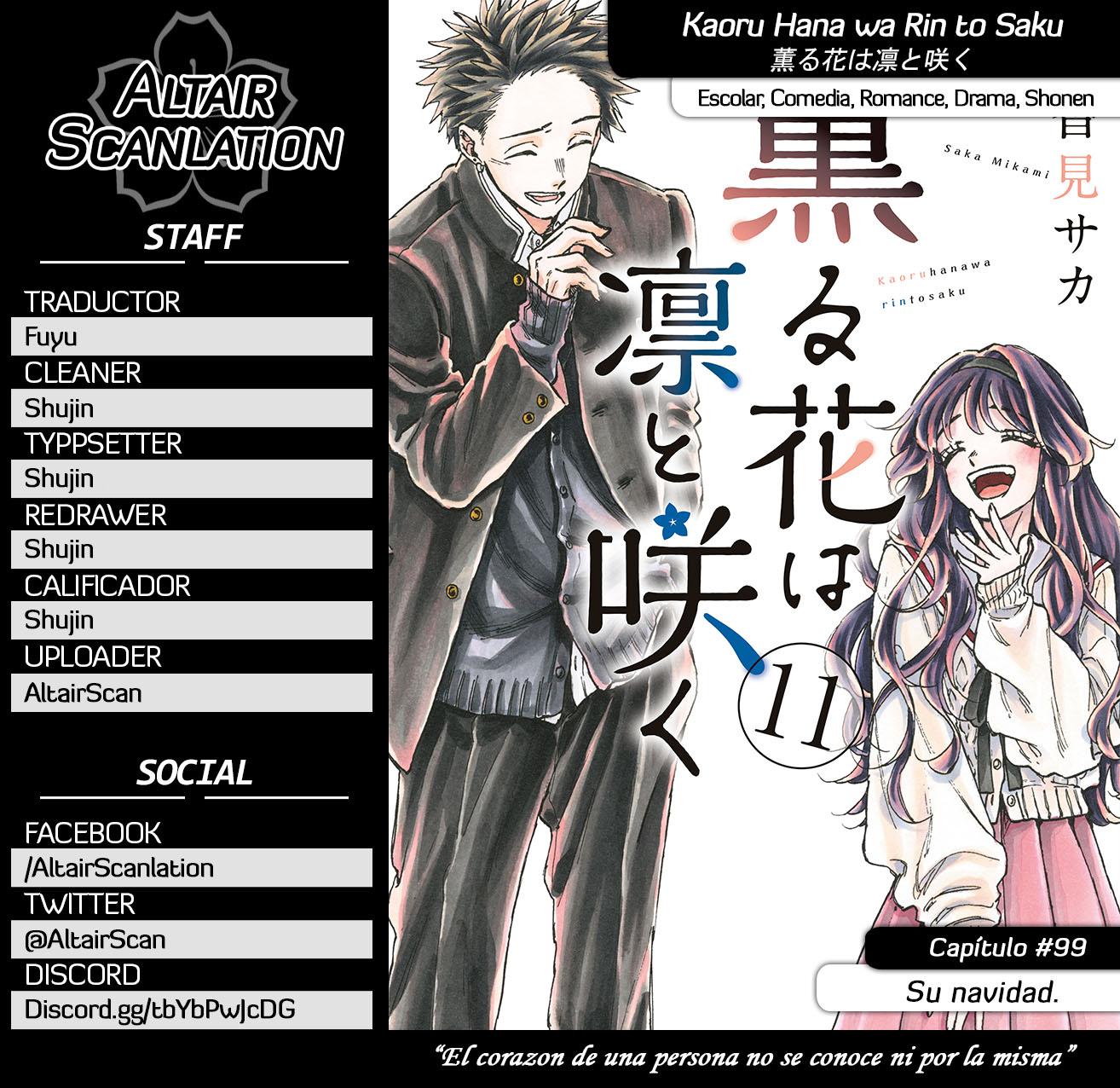 Read The Fragrant Flower Blooms with Dignity Es Manga Online
