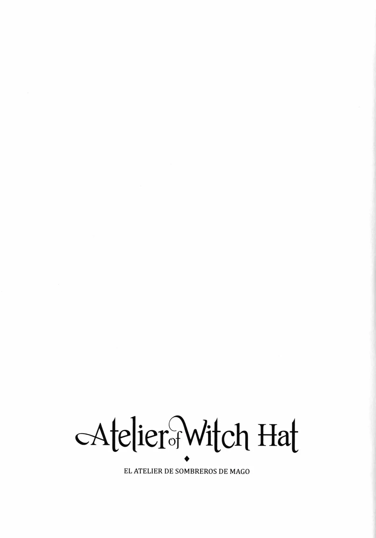 Read Witch Hat Atelier Es Manga Online