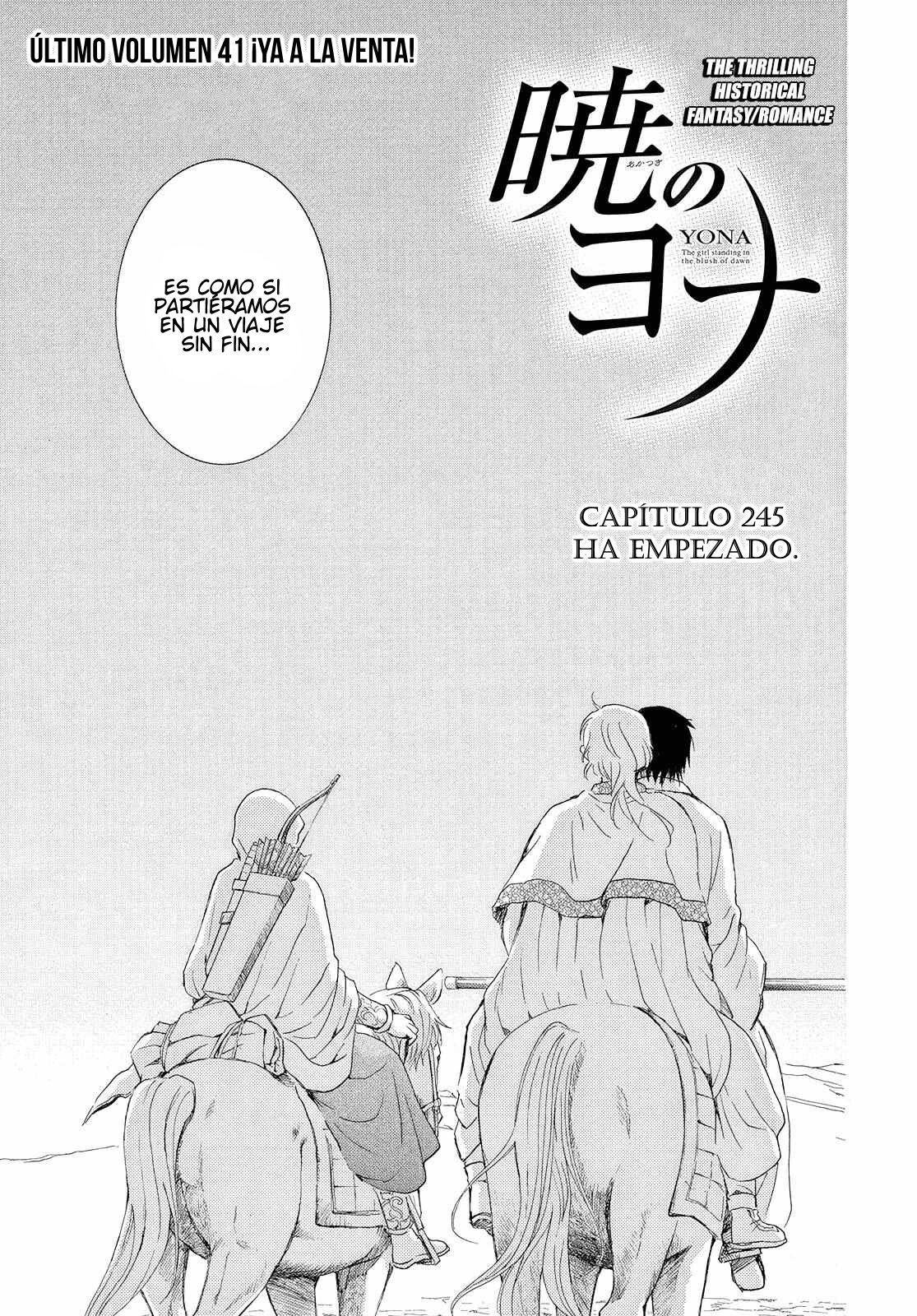 Read Yona of the Dawn Es Manga Online